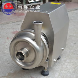 离心泵在液体饮料行业的应用 不锈钢水泵的关键作用