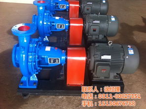 离心泵基础解析 以IS50-32-160A型清水离心泵为例
